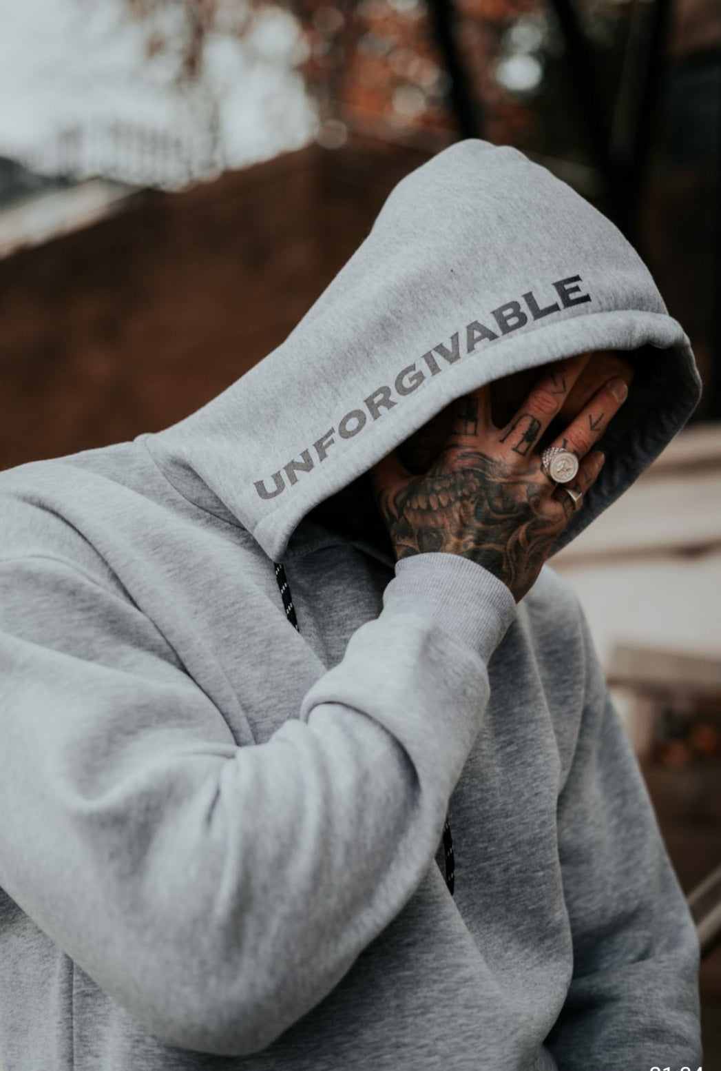 Unforgivable oversize Hoodie.