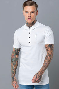 Sinner Polo Shirt - White